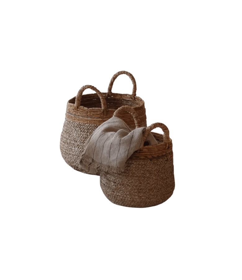 CANASTO CRAFTS C/ ASAS TONOS NAT