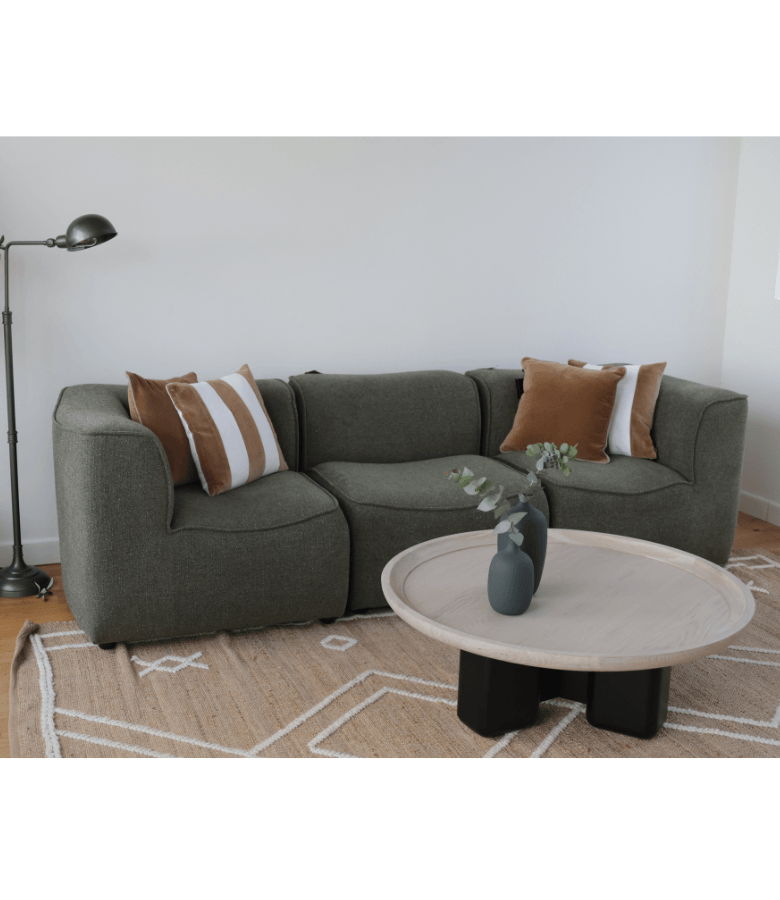ESQUINERO DER. SOFA VERDE FLAMANT