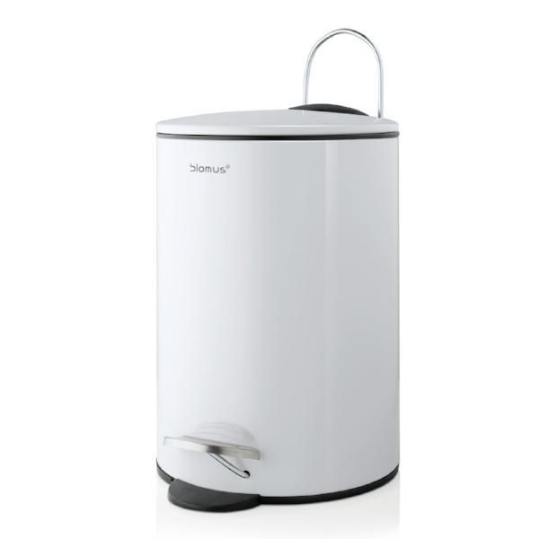 PAPELERA TUBO BLOMUS BLANCA