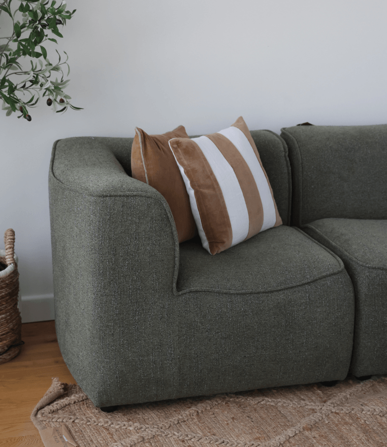 ESQUINERO IZQ. SOFA VERDE FLAMANT