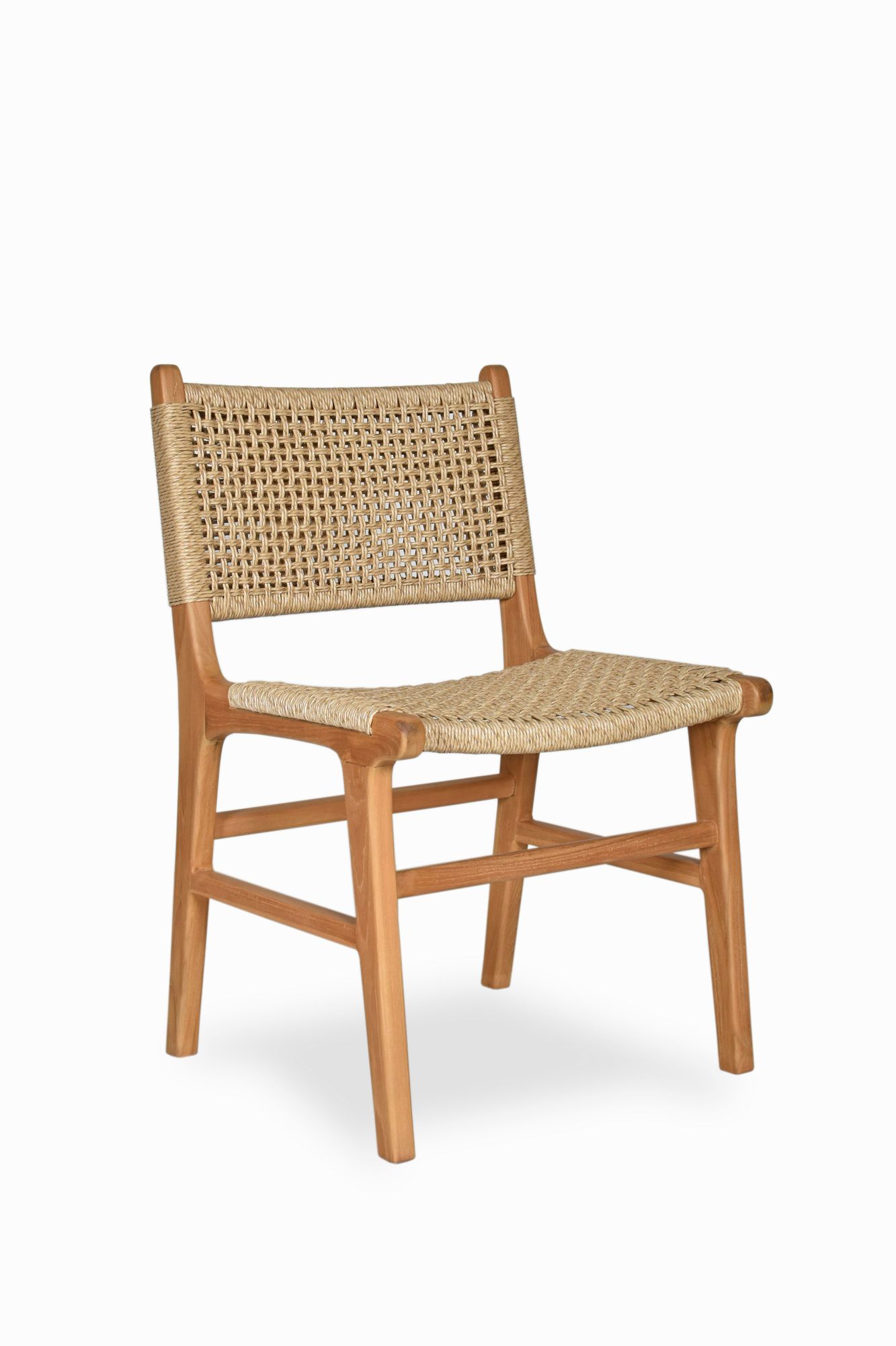SILLA CATANIA TEKA Y CUERDA - 25% OFF