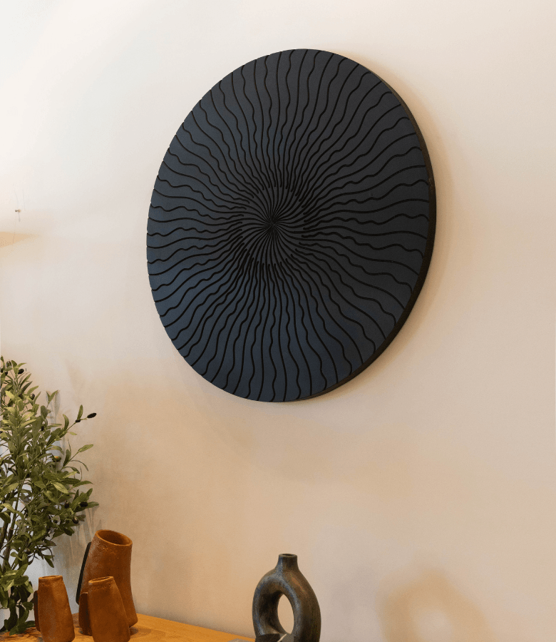 ARTE TRIBAL 90X90 WALNUT NEGRO