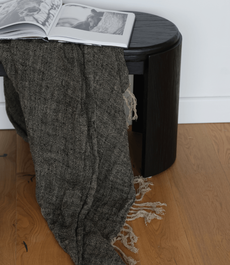 THROW RUSTICO LINO