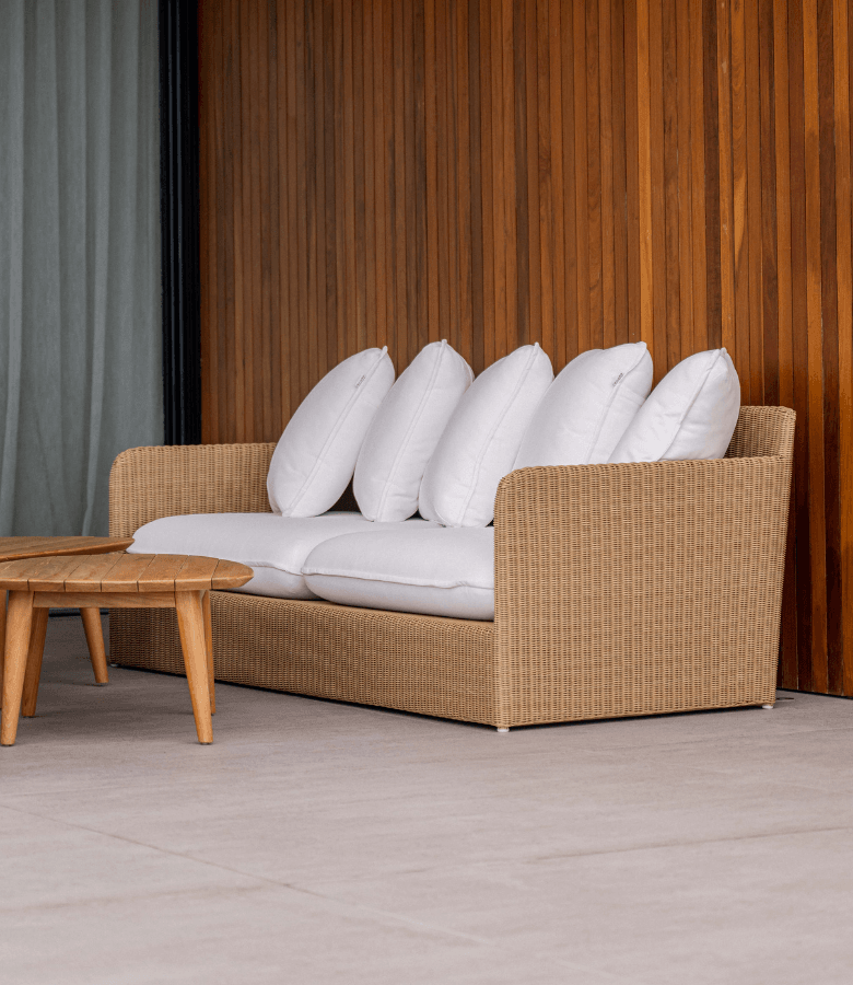 SOFA UNIQWA NATURAL - 50% OFF