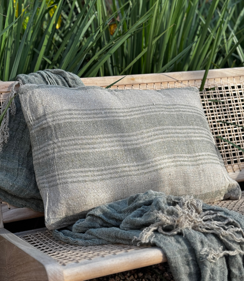 THROW RUSTICO LINO