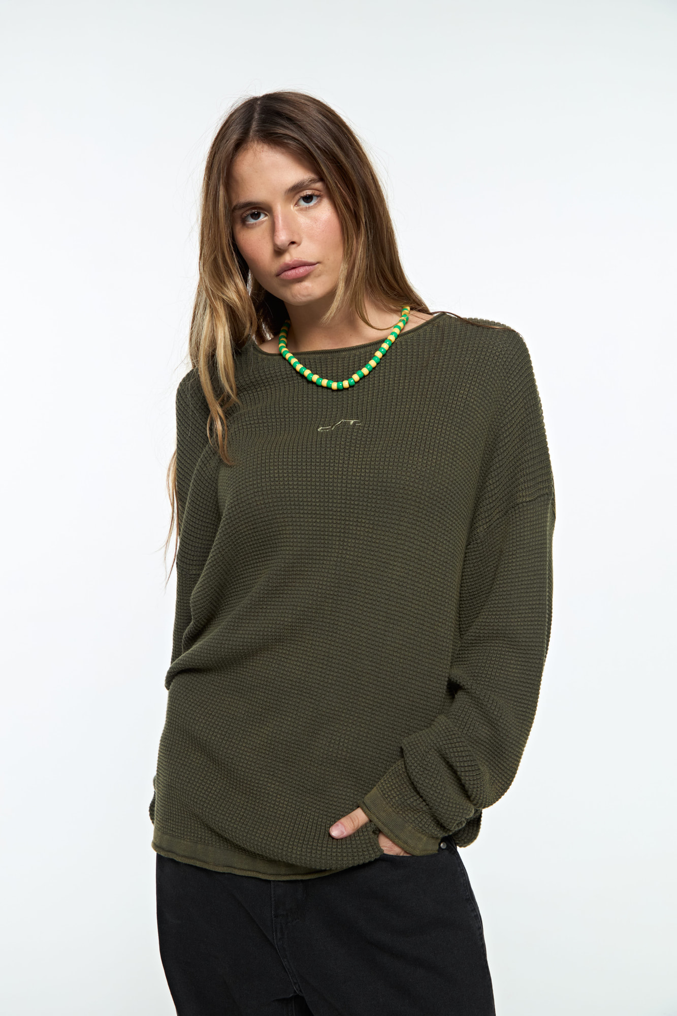 SWEATER PUNTO ARROZ IRINO