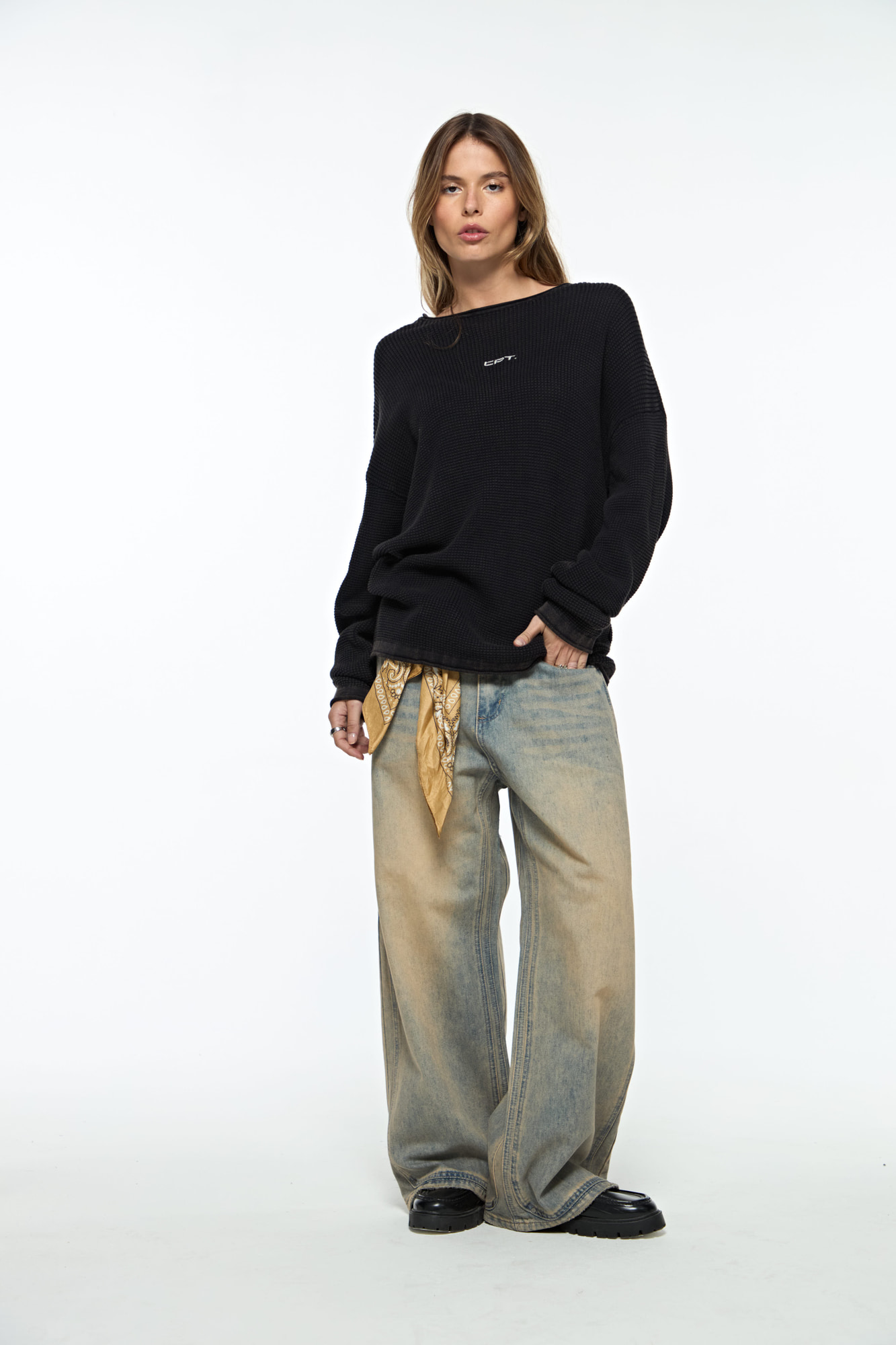 SWEATER PUNTO ARROZ IRINO