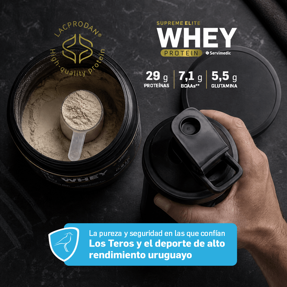 Whey Protein Vainilla - Proteína de Suero WPC 80