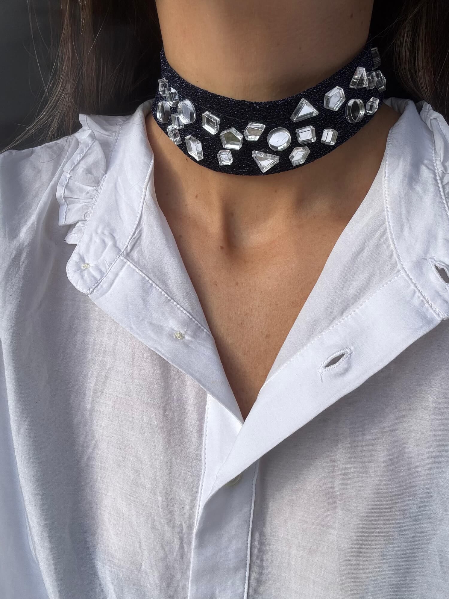 Planet Choker Silver