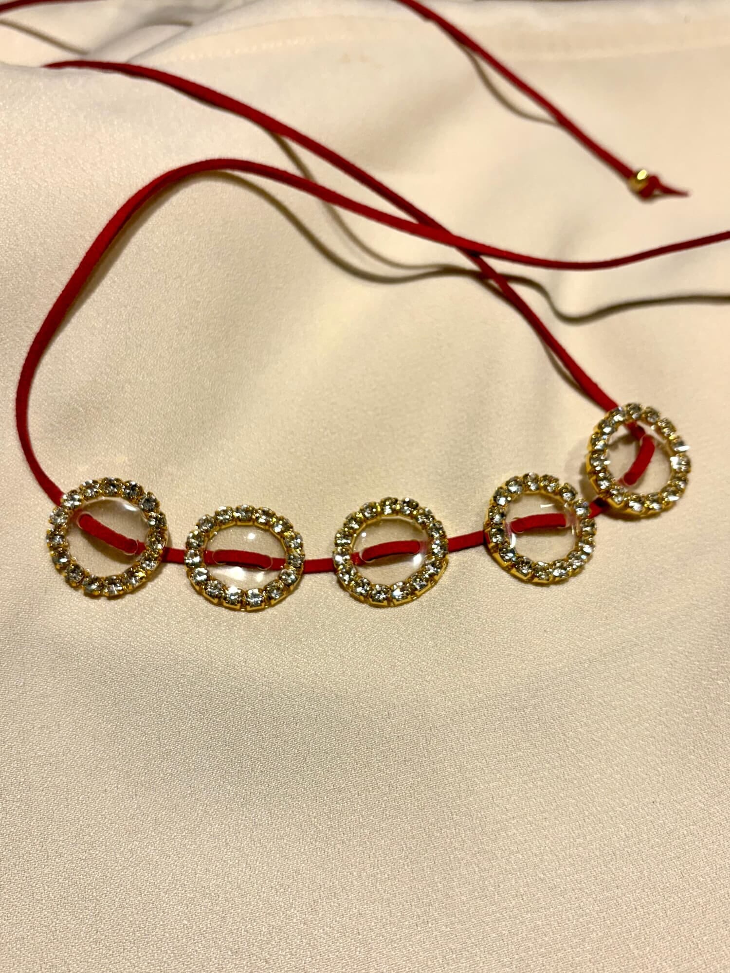 Choker Shiny Gold