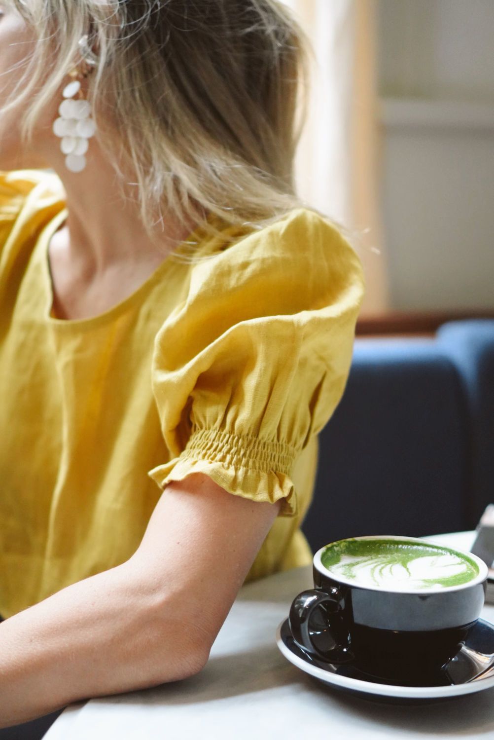 Blusa hortensia