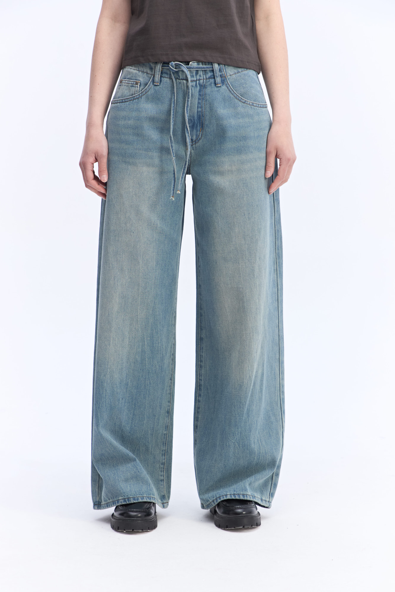 JEAN WIDE LEG ANNE