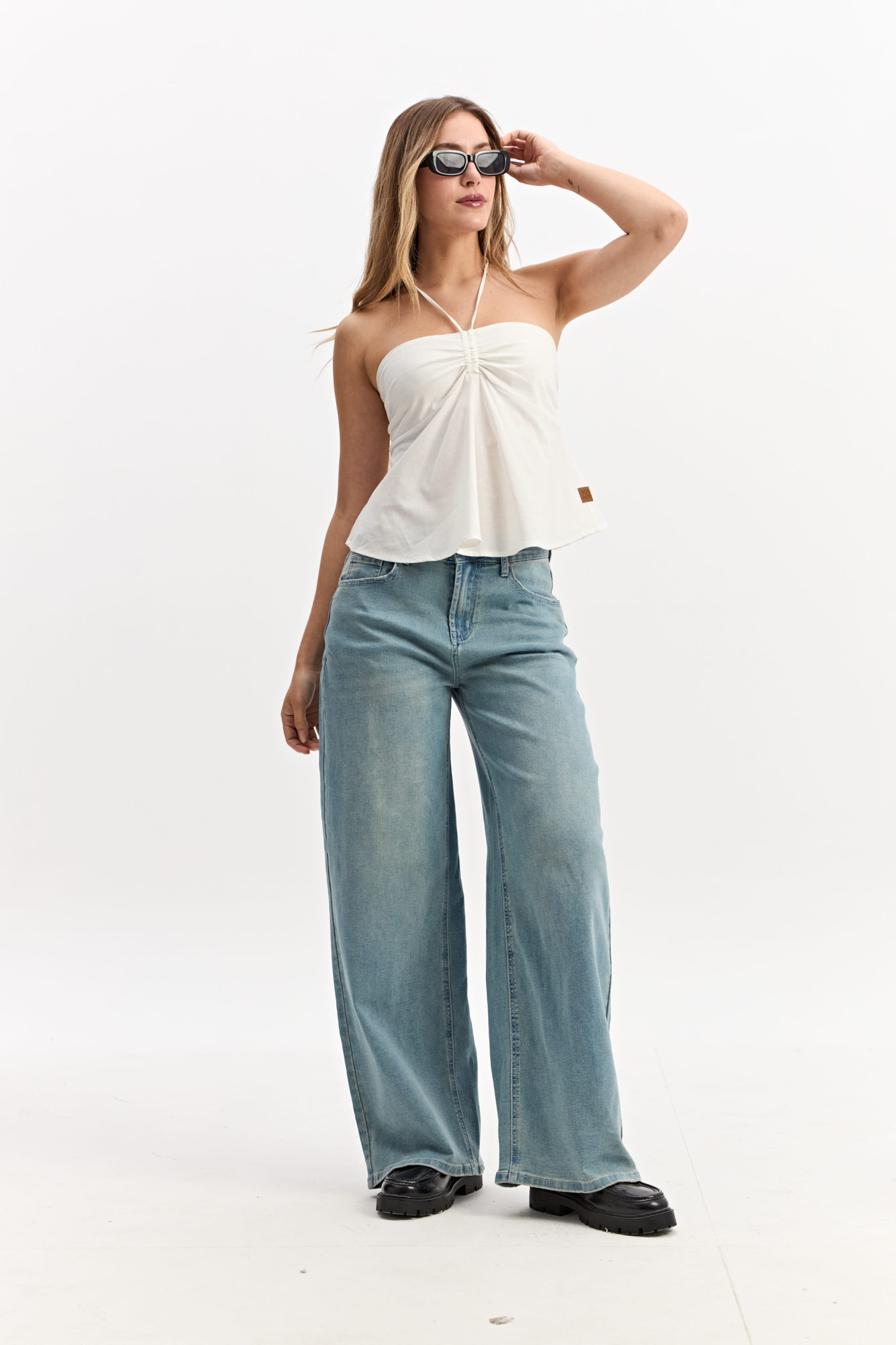 JEAN WIDE LEG DIANA