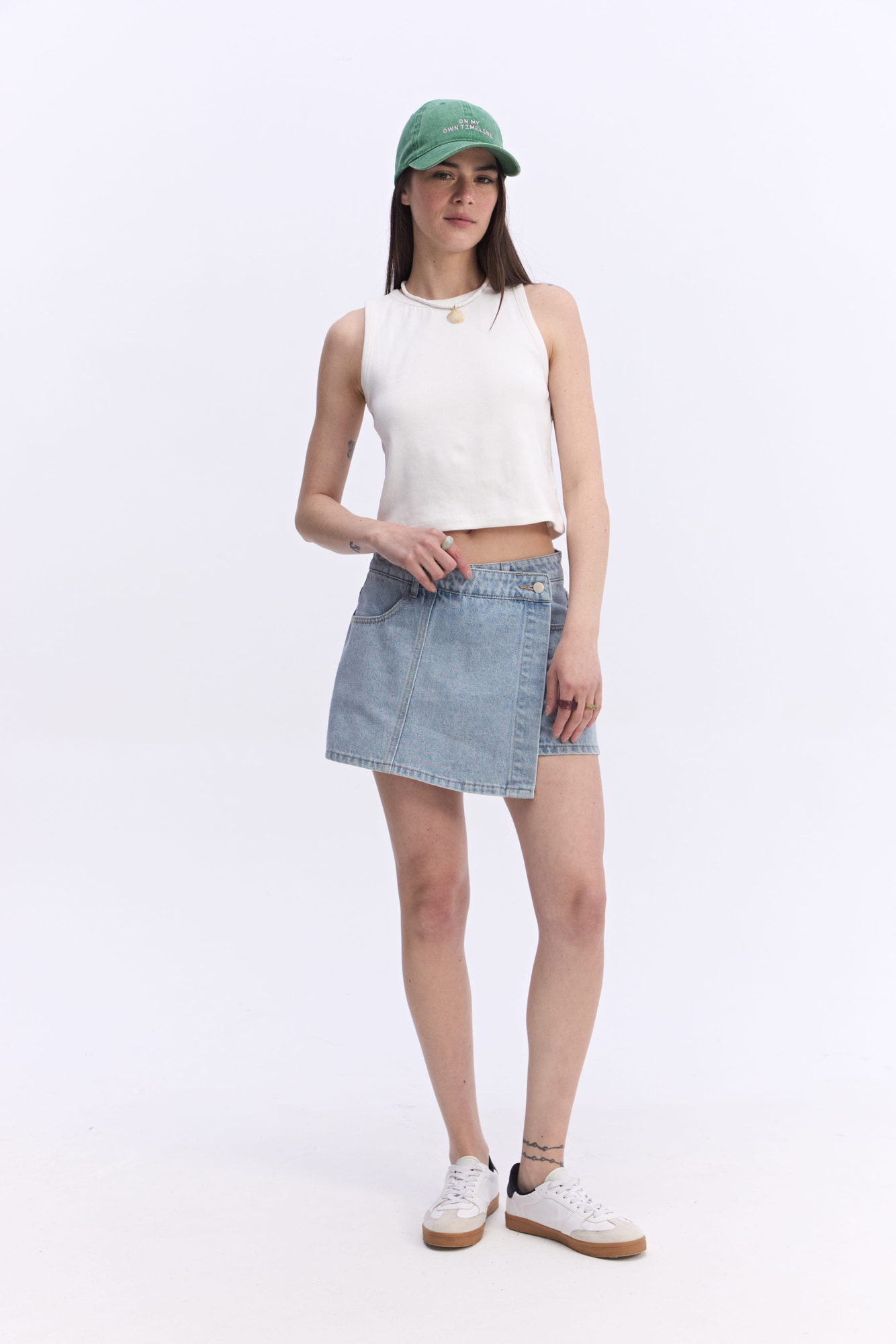 SHORT POLLERA DENIM ZAHIRA
