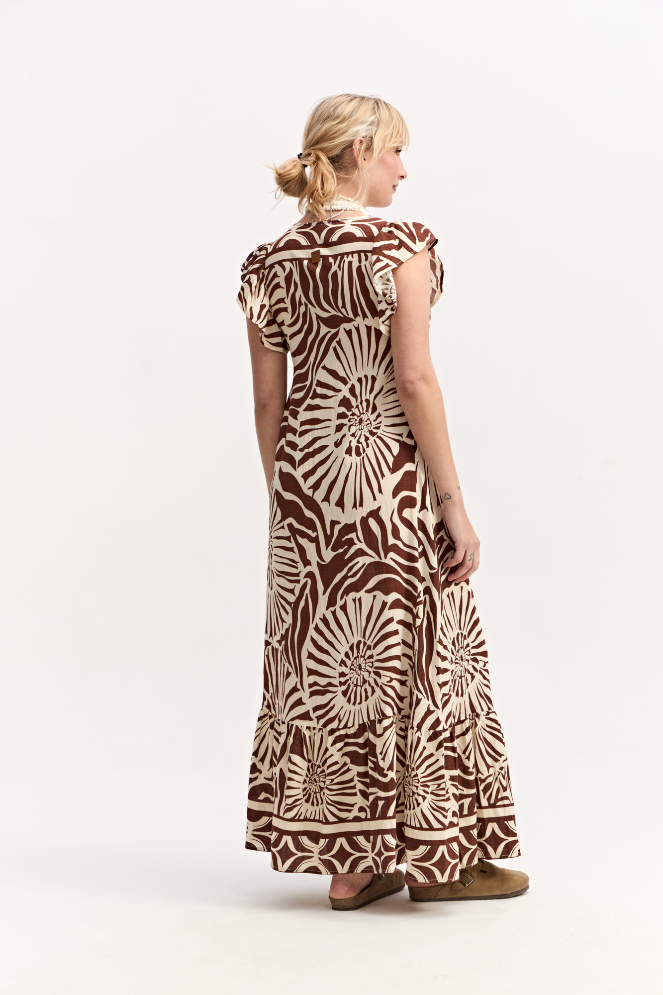 VESTIDO LARGO ROSIVO
