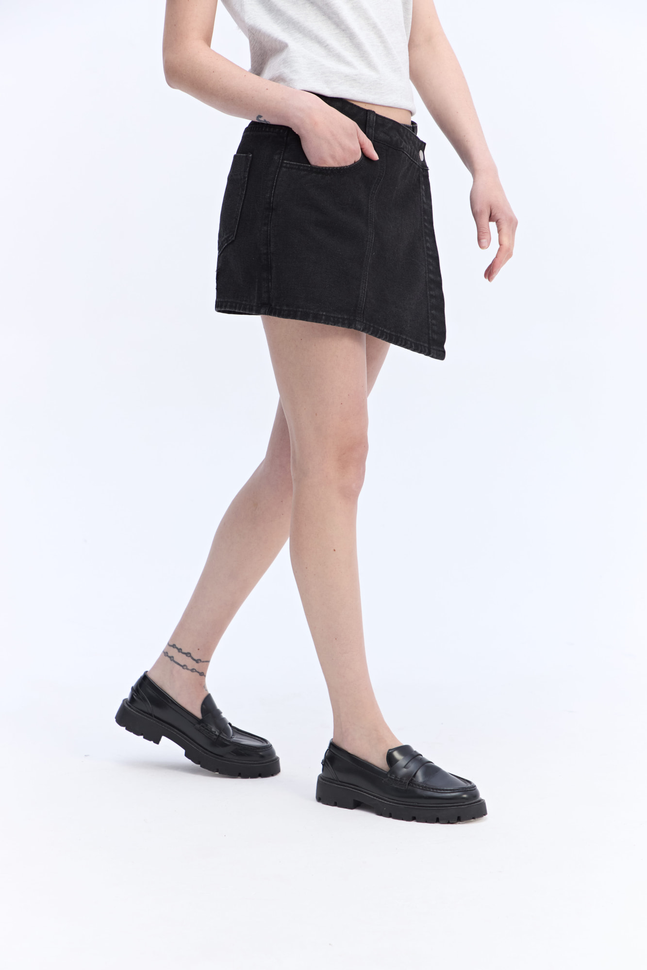SHORT POLLERA DENIM ZAHIRA