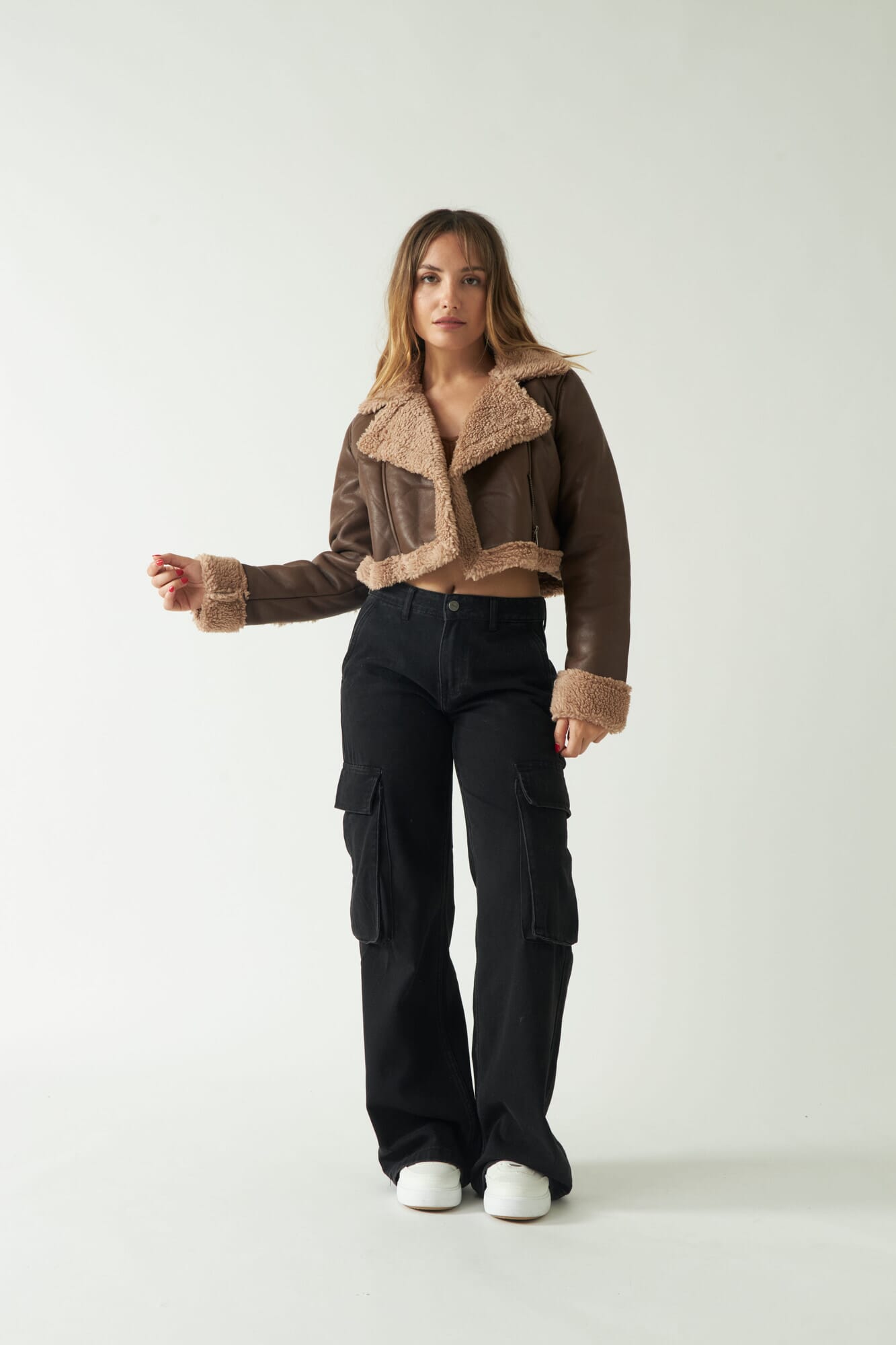 CAMPERA CON CORDERITO MARTITO