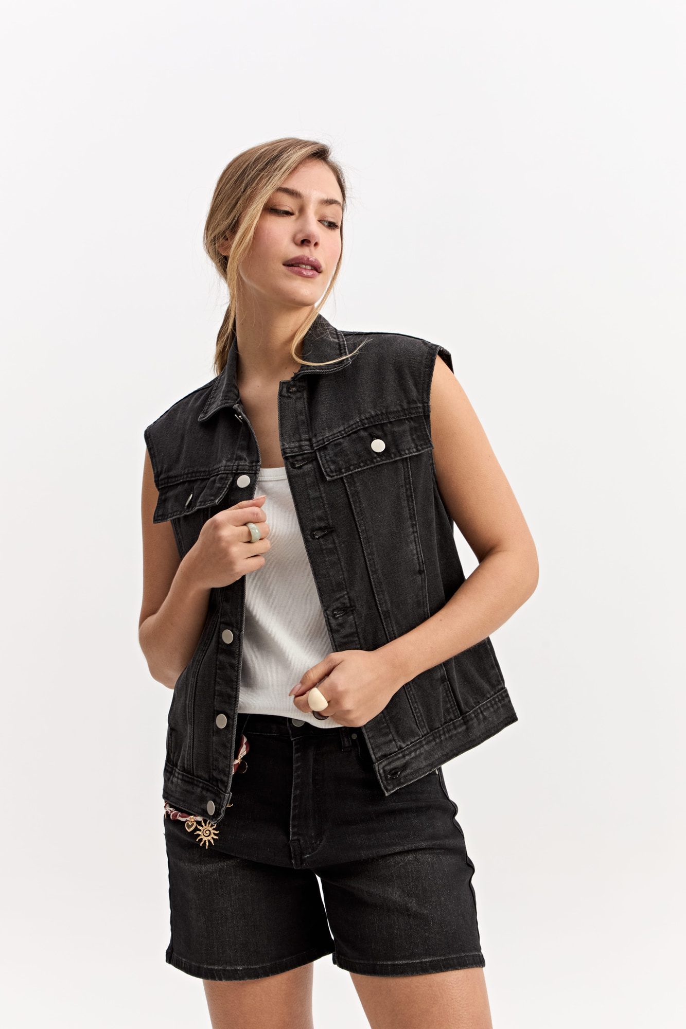 CHALECO DENIM ROK