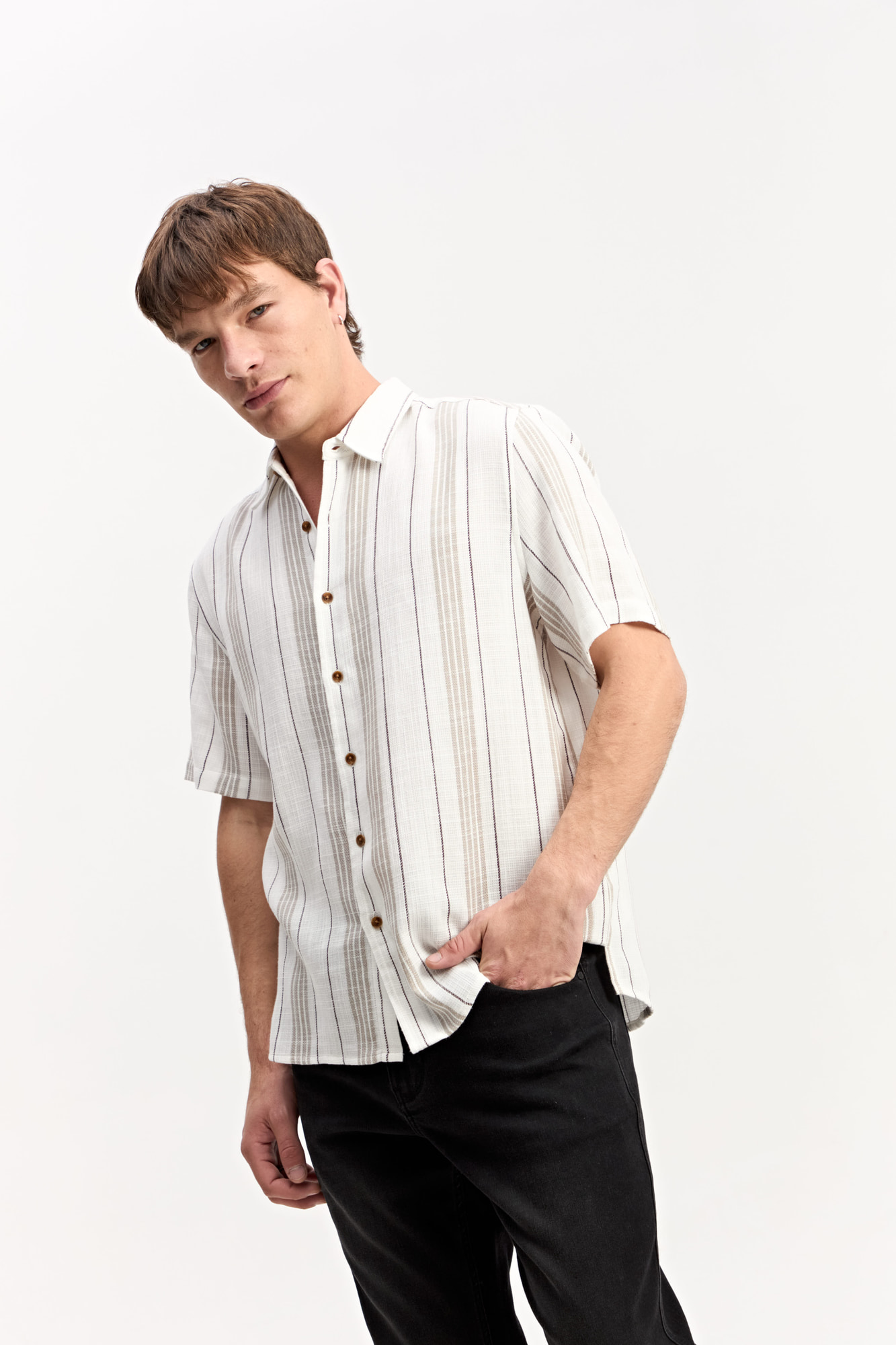 CAMISA MANGA CORTA ANZO