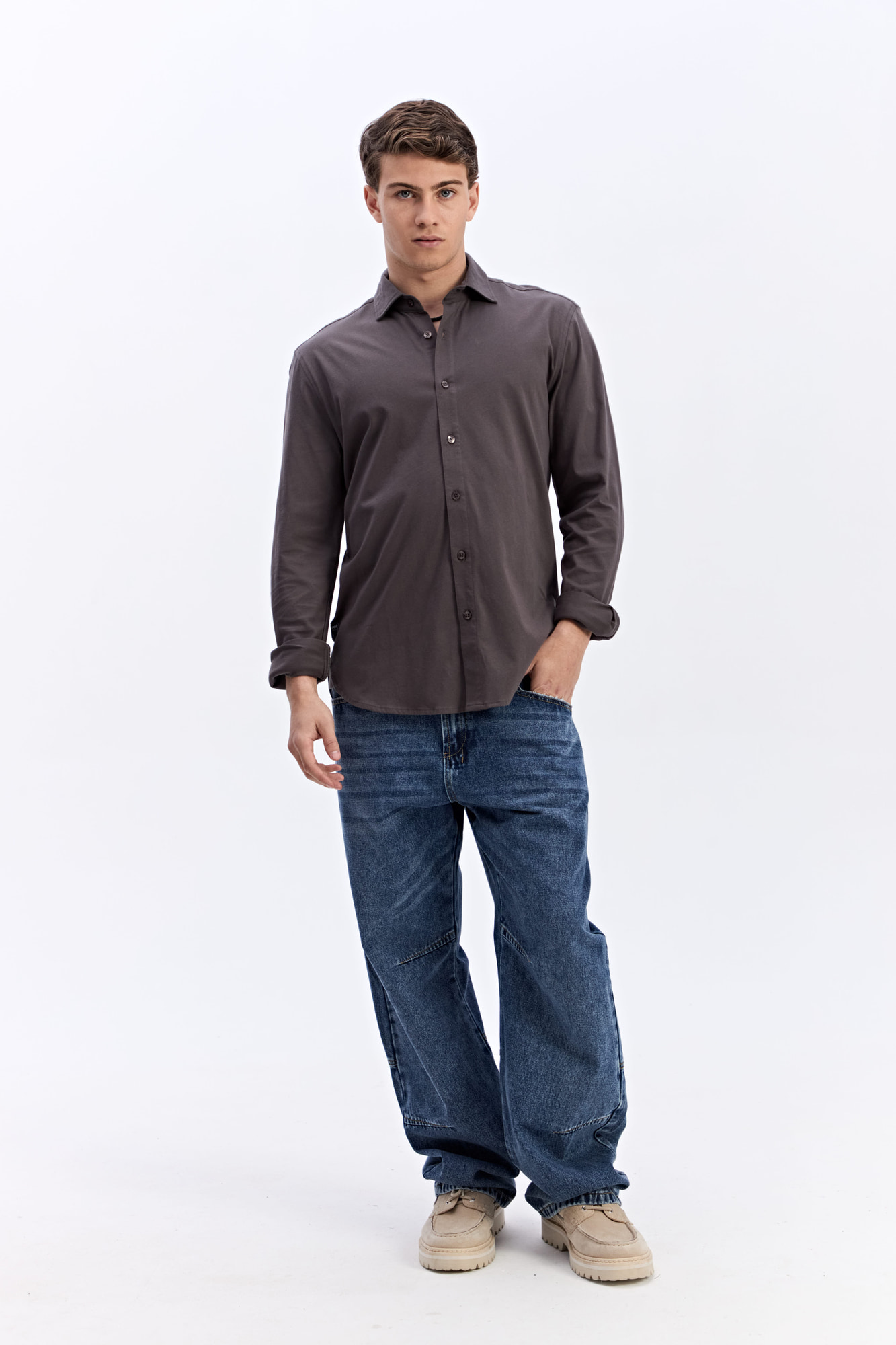 CAMISA MANGA LARGA PRYNTO