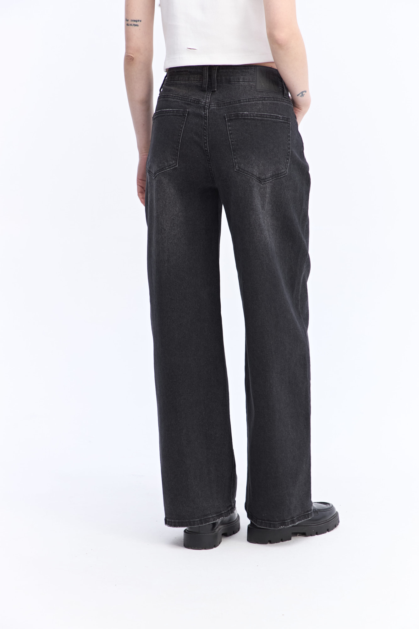 JEAN WIDE LEG DIANA