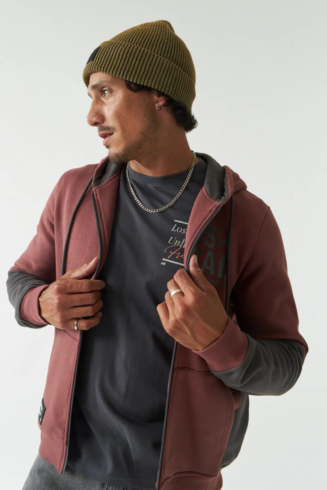 CAMPERA DE FELPA LEOS