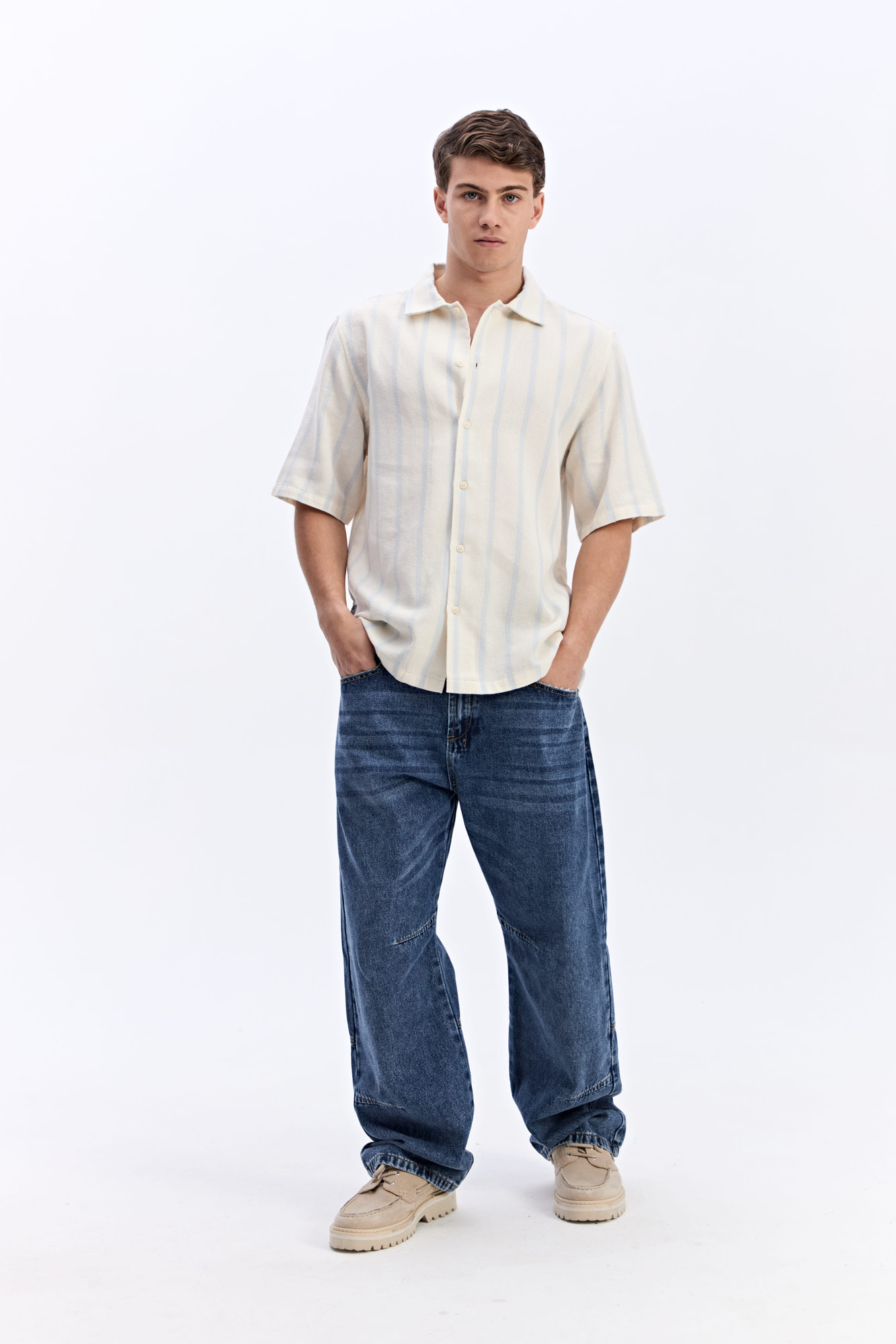 CAMISA MANGA CORTA OVERSIZE SYNTRA