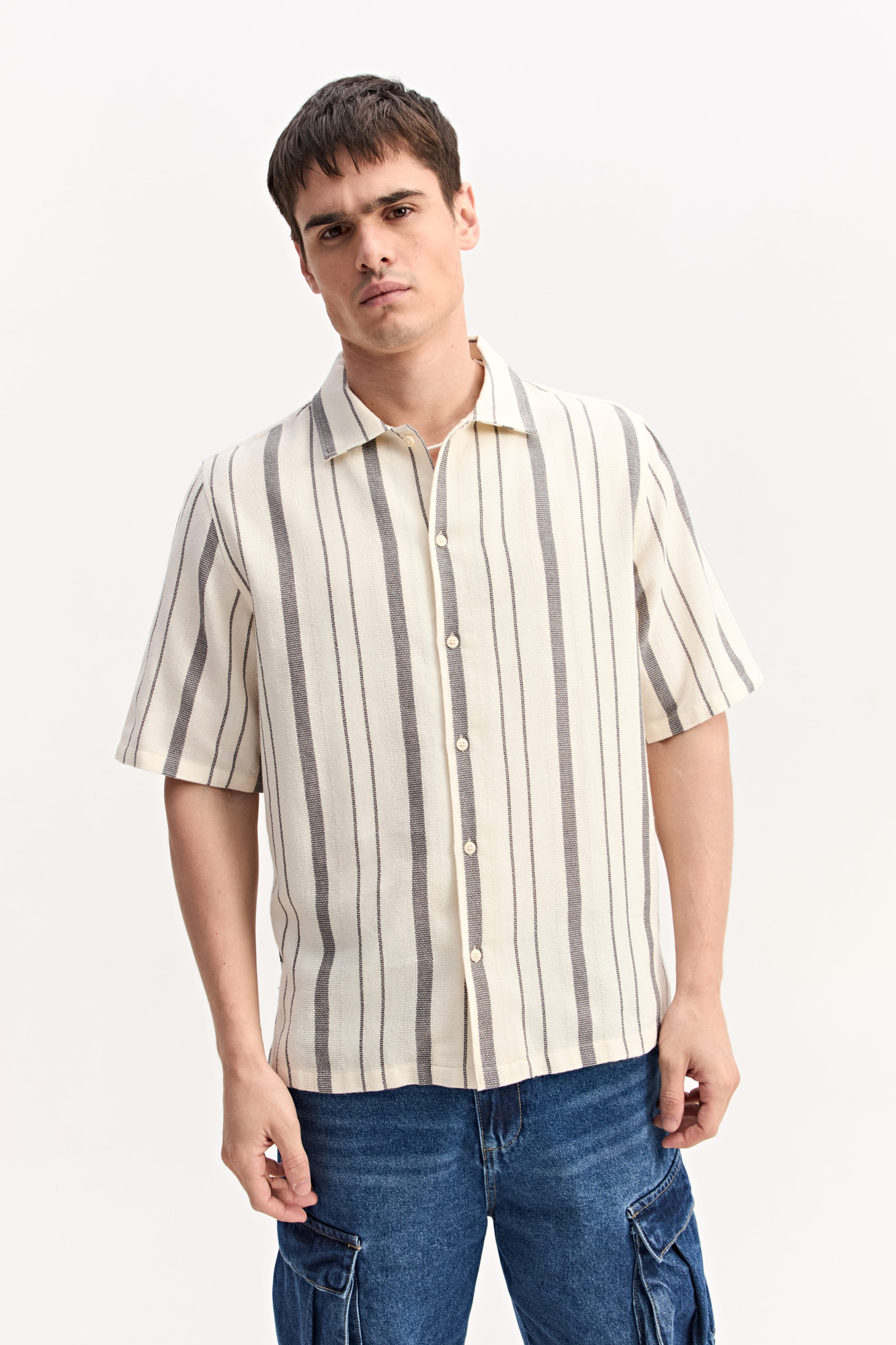 CAMISA MANGA CORTA OVERSIZE SYNTRA