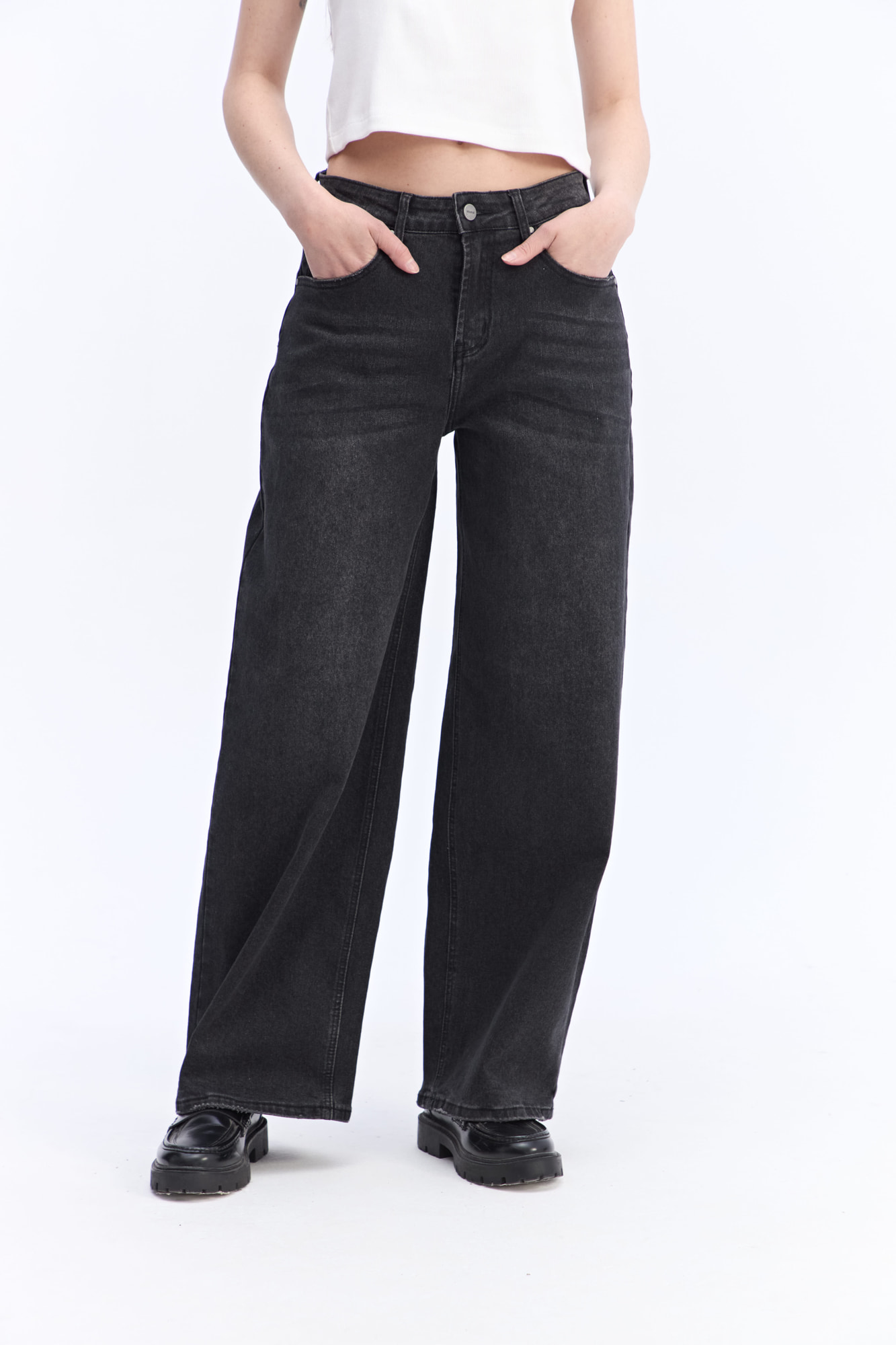 JEAN WIDE LEG DIANA
