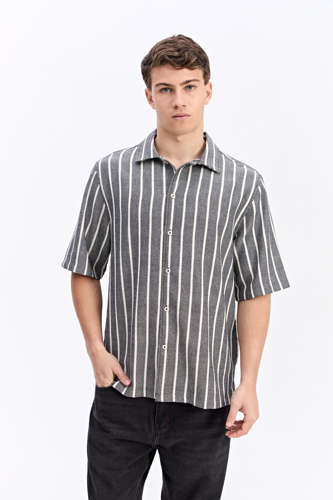 CAMISA MANGA CORTA OVERSIZE SYNTRA