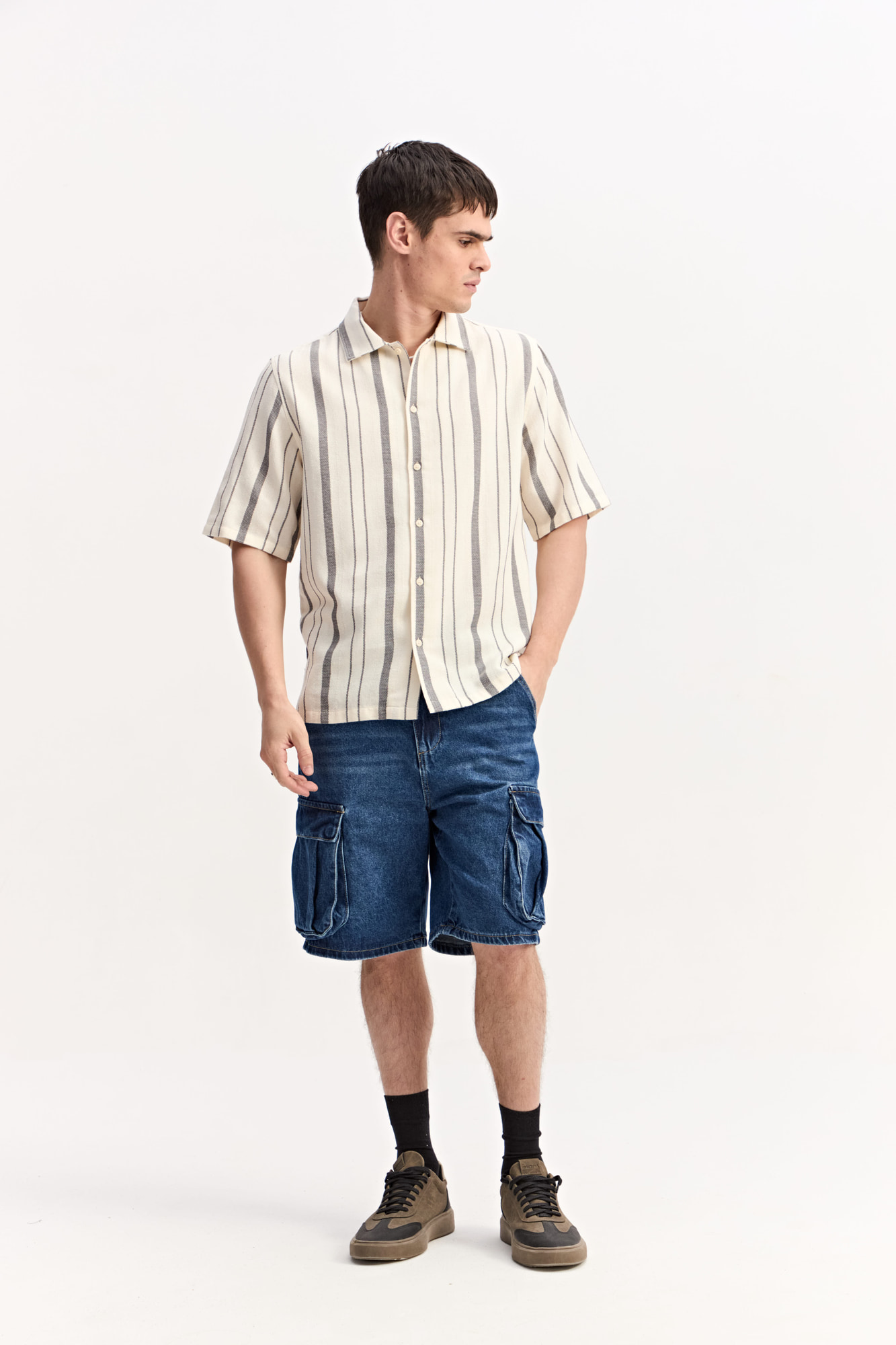 CAMISA MANGA CORTA OVERSIZE SYNTRA