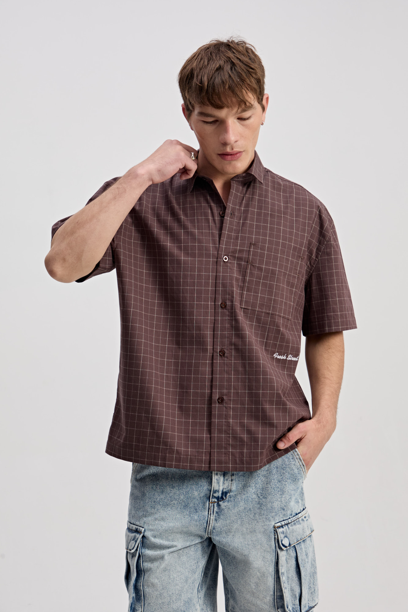 CAMISA MANGA CORTA ROSSE