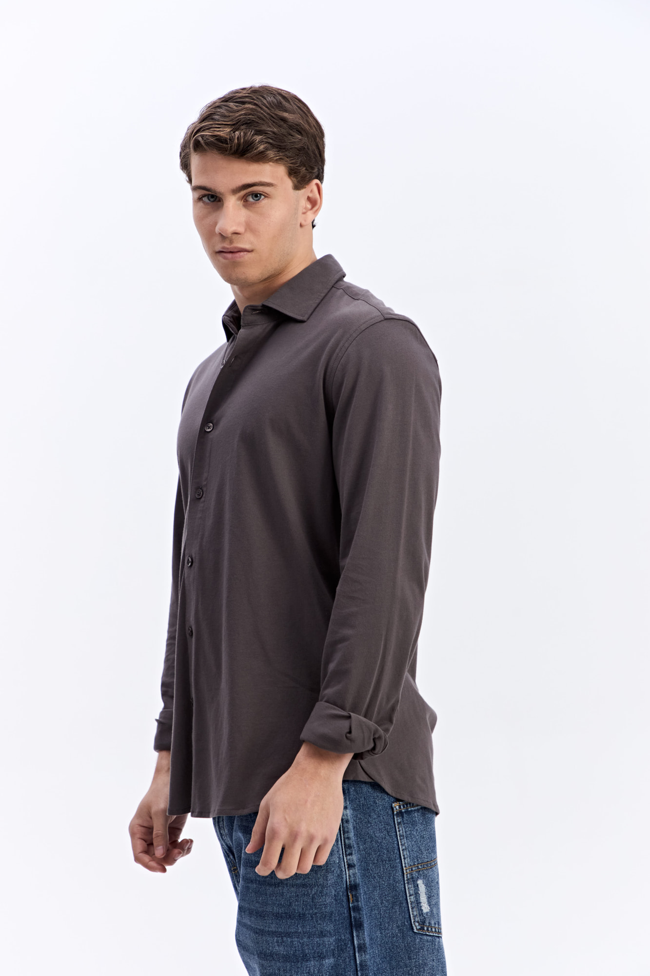 CAMISA MANGA LARGA PRYNTO