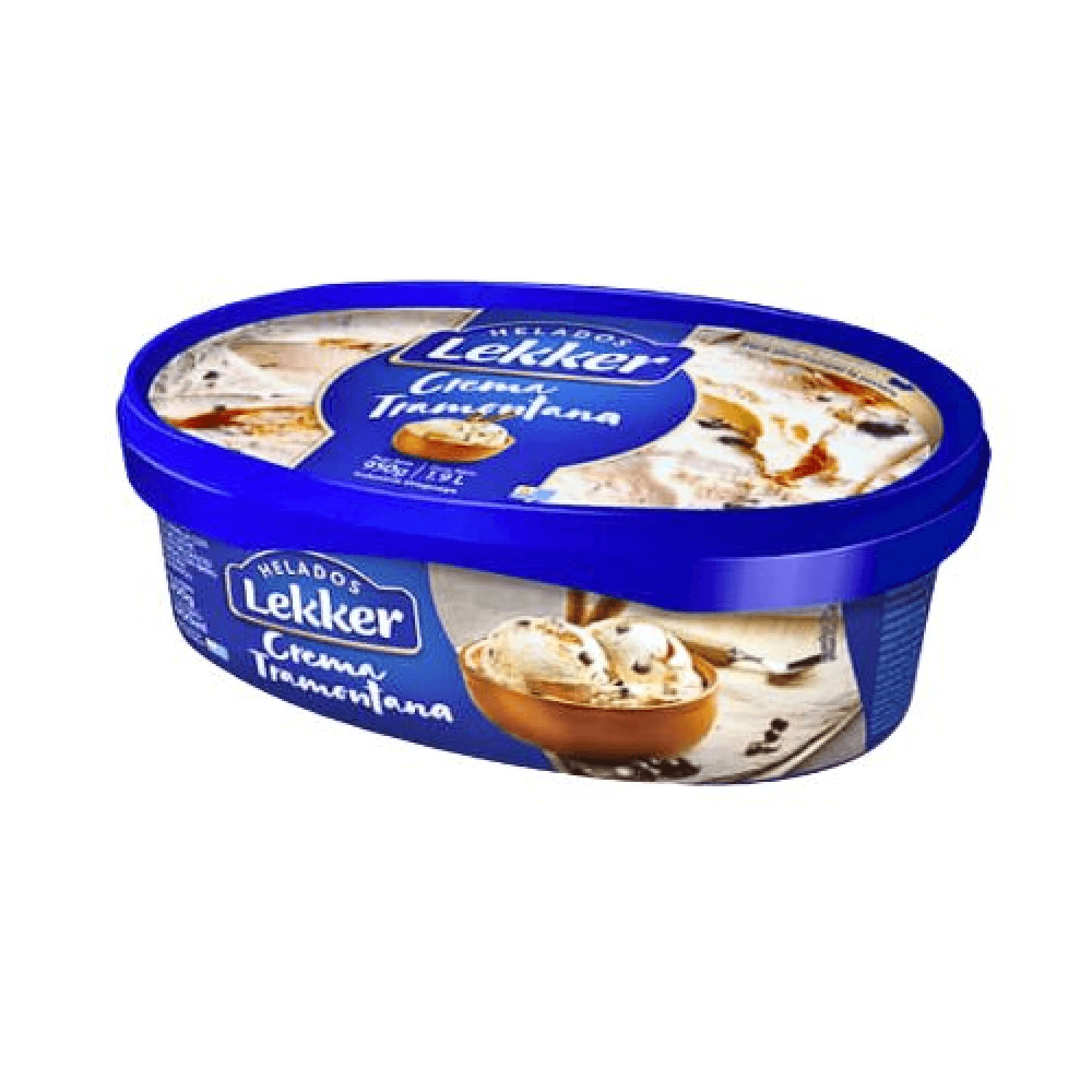 HELADO LEKKER CREMA TRAMONTANA 900 ML.