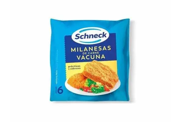 MILANESA DE CARNE SCHNECK 6UD
