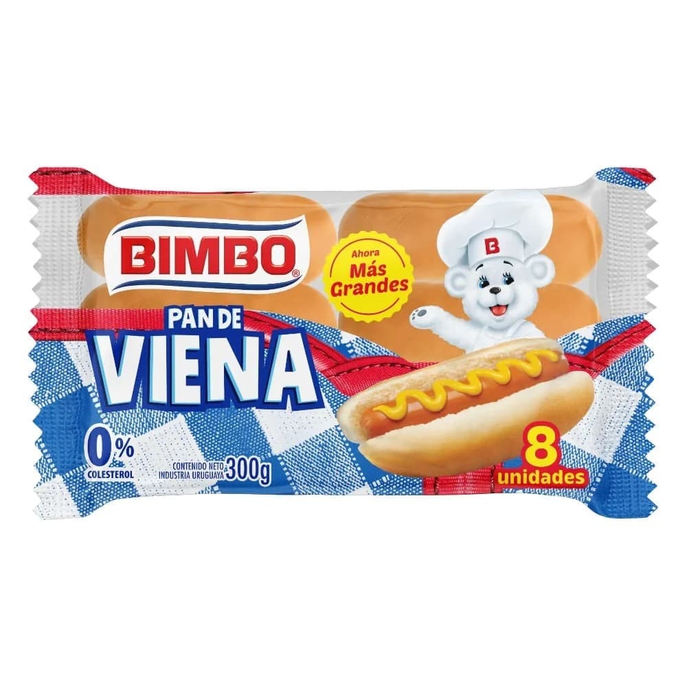 PAN VIENA BIMBO FLOW 8P 300 GRS.