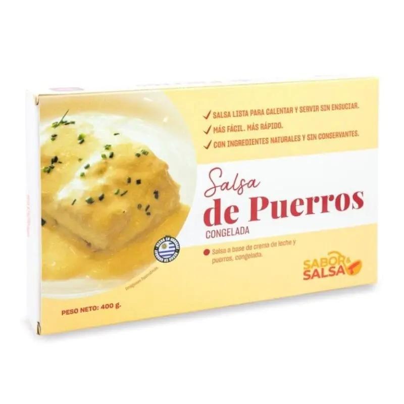 SALSA DE PUERRO SABOR Y SALSA 400GR