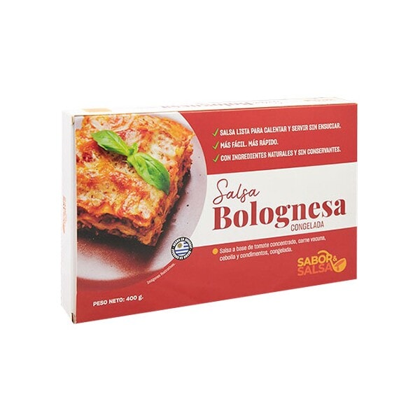 SALSA BOLOGNESA SABOR Y SALSA 400GR