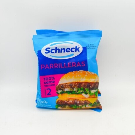 HAMBURGUESAS SCHNECK 2X70GR PARRILLERAS
