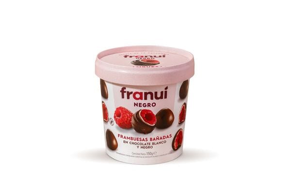 FRANUI FRAMBUESA CHOCOLATE AMARGO 150GRS