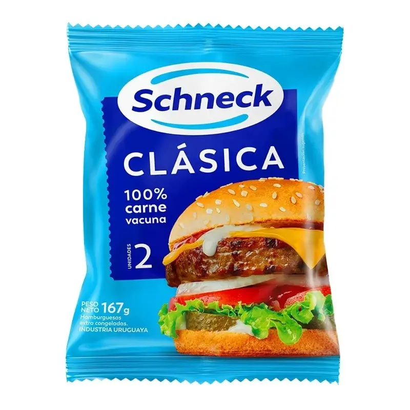HAMBURGUESAS SCHNECK 2X83.5GR