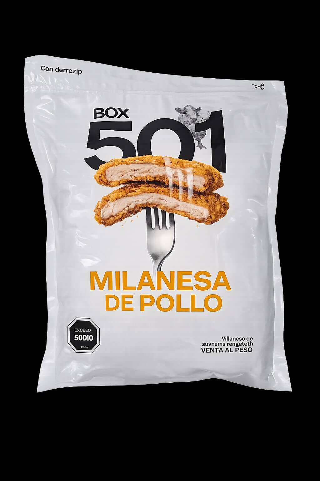 MILANESA DE POLLO BOX 1KG