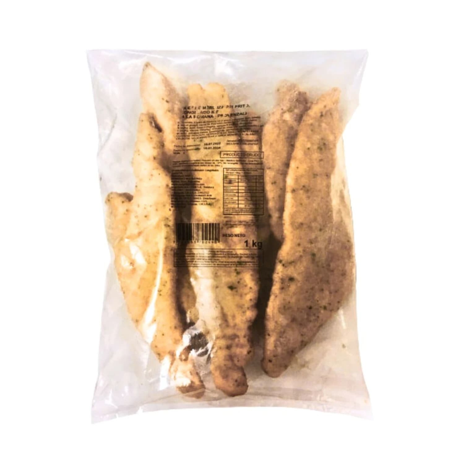 MILANESA DE MERLUZA A LA ROMANA - 1 KG