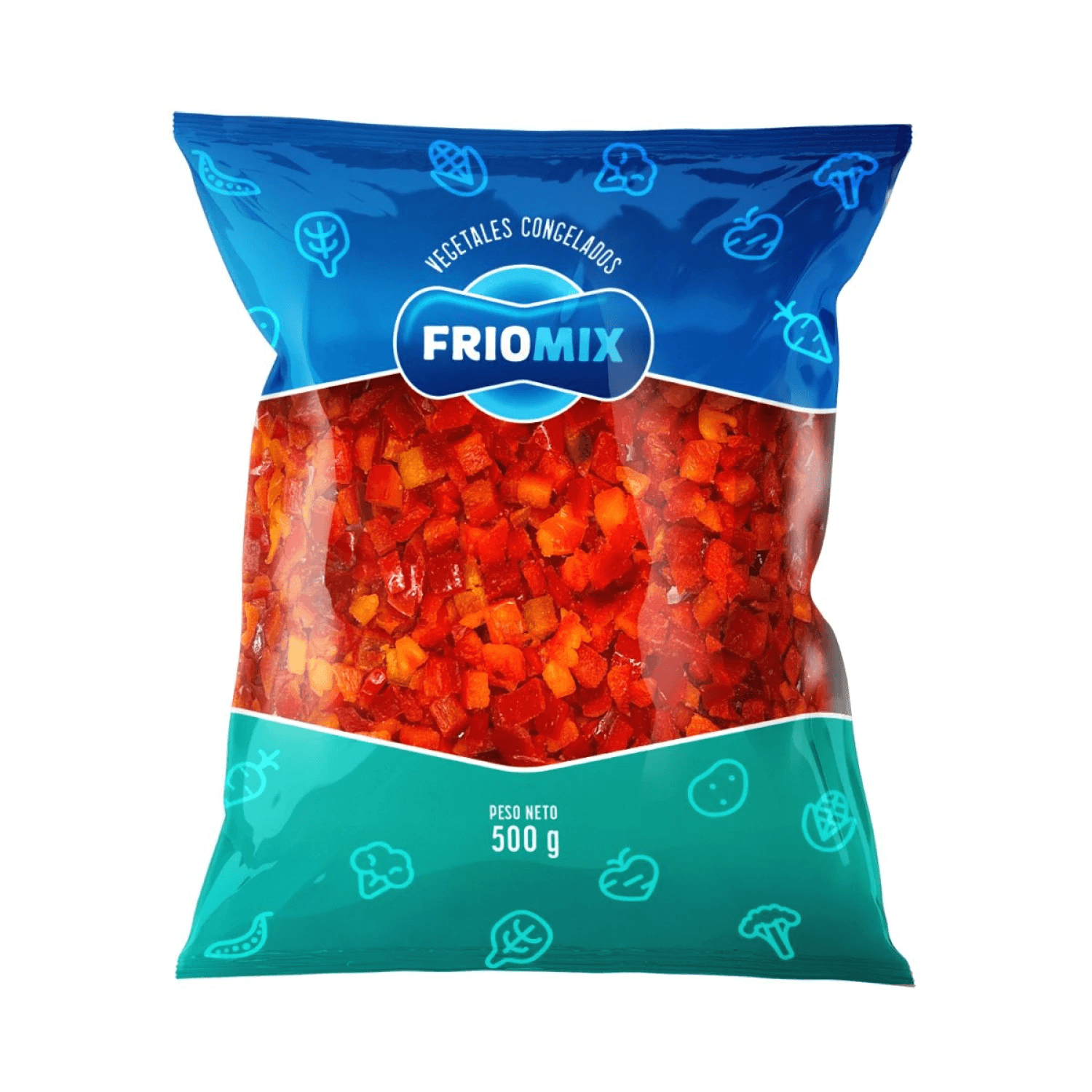 MORRON ROJO FRIOMIX 500 GR