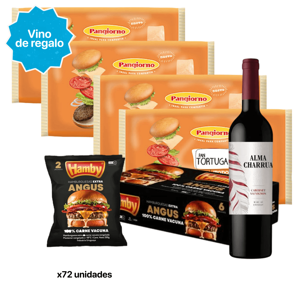 COMBO ANGUS X72UDS + 72 TORTUGAS PANGIORNO