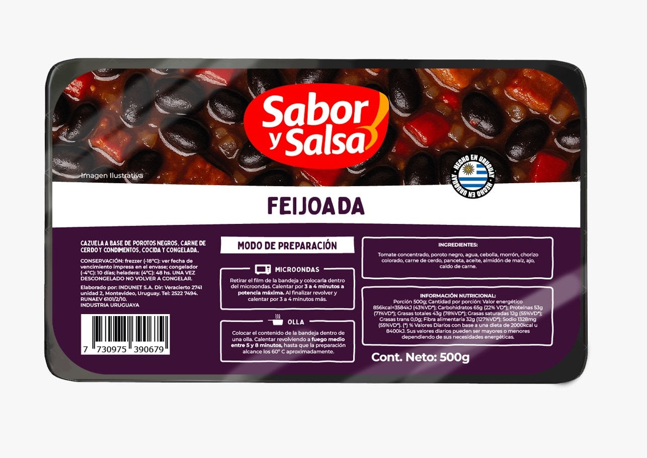 FEIJOADA 500GR SABOR Y SALSA
