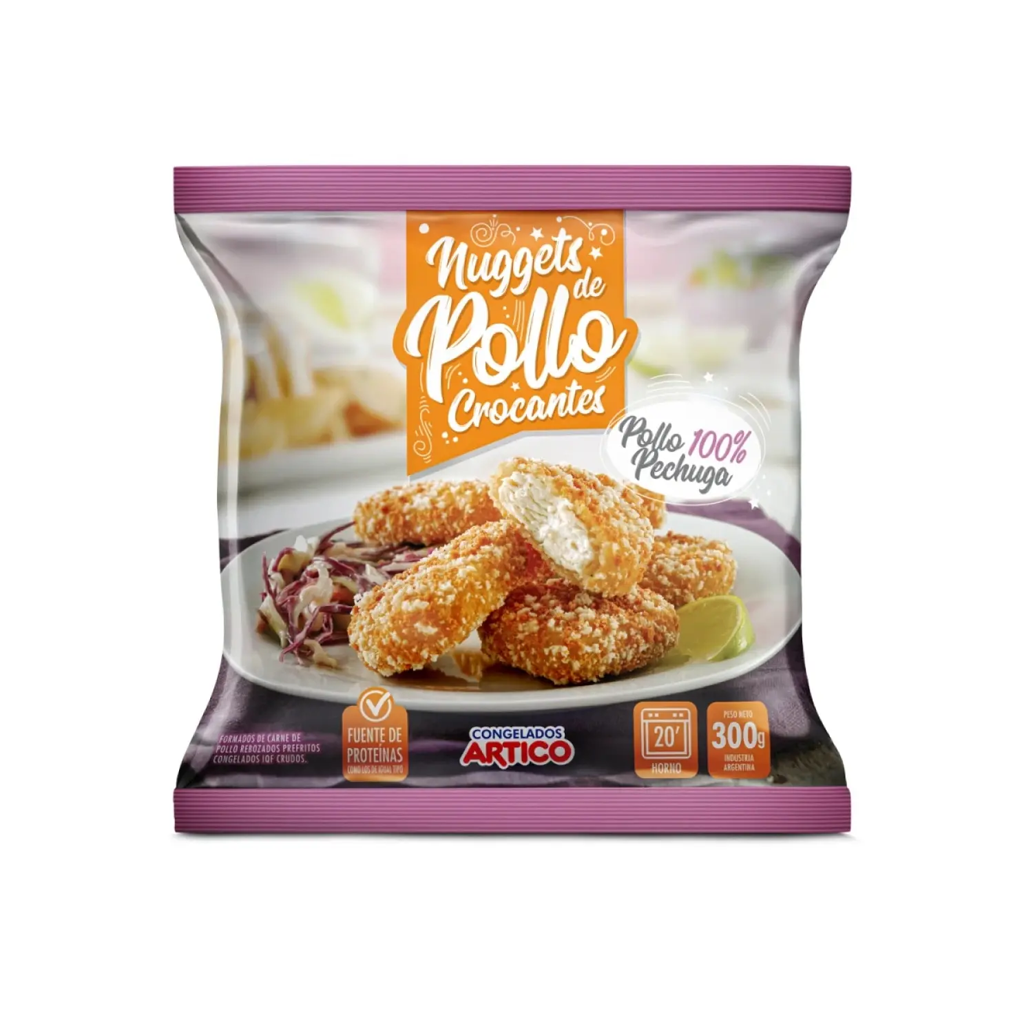NUGGET CROCANTE POLLO 300GR