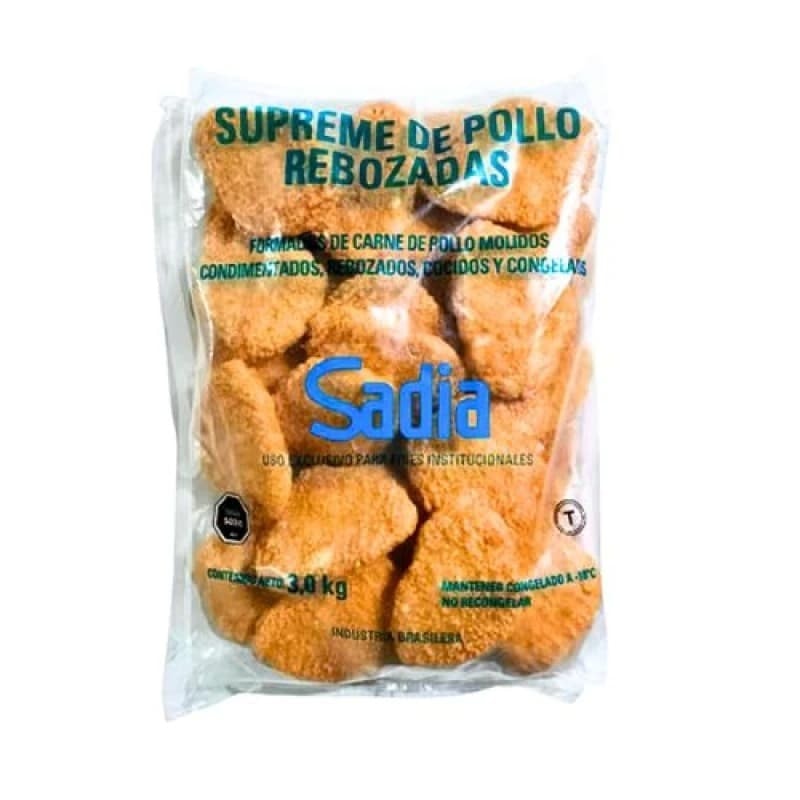 PECHUGA DE POLLO SADIA REBOZADA 3 KG
