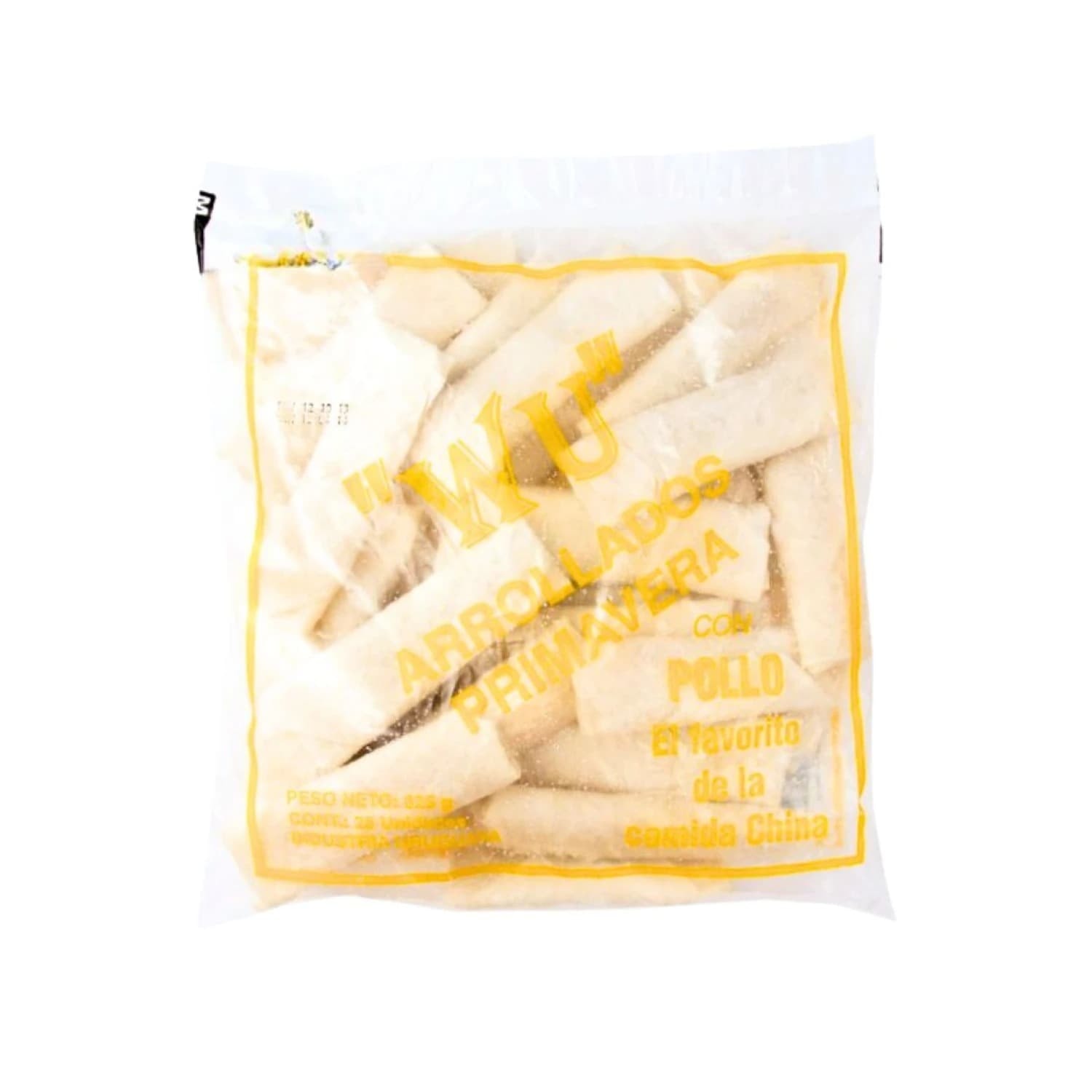 ARROLLADITOS PRIMAVERA WU POLLO 25UN 625GR