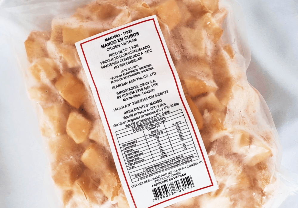 MANGO EN CUBO 1KG